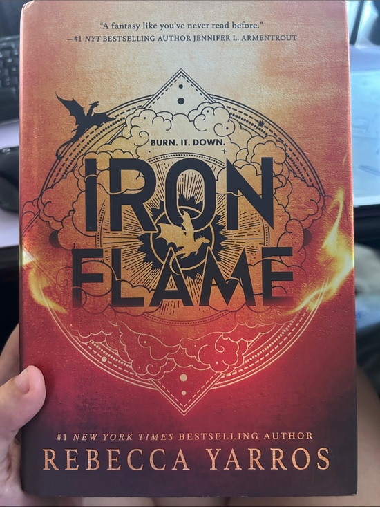 Other - Iron Flame by Rebecca Yarros - Deluxe Edition Painted Edges Hardcover